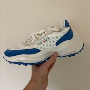 Casablanca Atlantis White Blue Sneakers